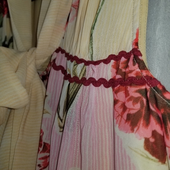 Anthropologie Verb Pallavi Singhee floral sleeveless top - Picture 6 of 16